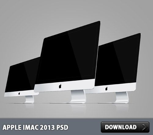 Apple Imac 13 Psd素材 Materialandex