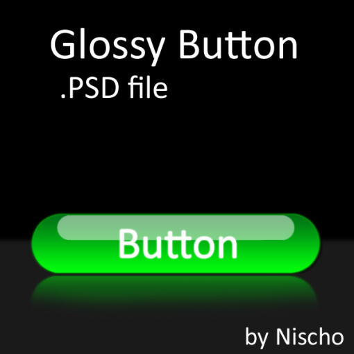 Webボタン作成時に参考になるグロスボタン素材 Psdファイル Materialandex